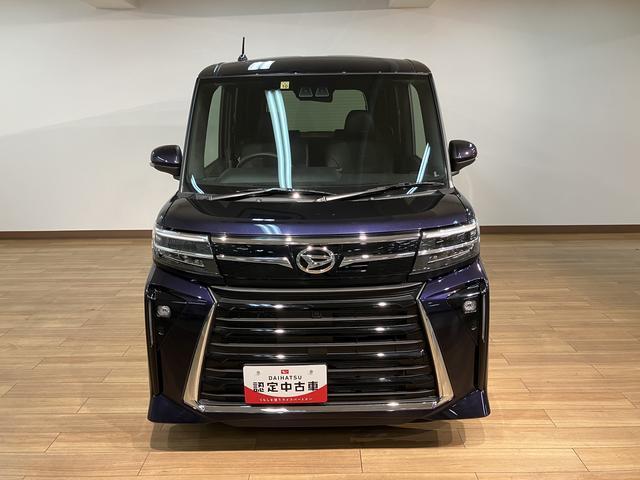 タントカスタムＲＳ／元弊社試乗車／ターボ／電動スライド／ＬＥＤ／新車保証継承／元弊社試乗車／ターボエンジン／衝突軽減ブレーキ／両側電動スライド／シートヒーター／電動パーキングブレーキ／ＬＥＤヘッドライト・フォグランプ／スマートキー／オートエアコン／１５インチアルミ（大阪府）の中古車