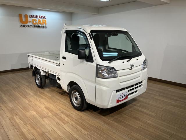 ハイゼットトラックスタンダードＳＡIIIｔ／１年保証／４ＷＤ／ＬＥＤライト／１年間距離無制限保証／衝突軽減ブレーキ／４ＷＤ／５速マニュアル／ＬＥＤヘッドライト／コーナーセンサー／横滑り防止装置／エアコン／パワーステアリング／（大阪府）の中古車