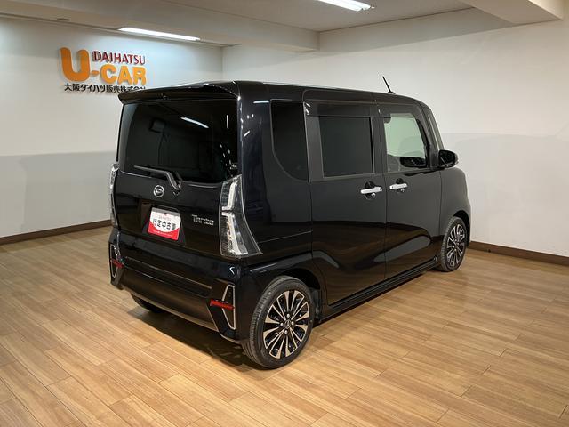 タントカスタムＲＳ／１年保証／１．９万キロ／ナビ／ドラレコ／ＥＴＣ１年間距離無制限保証／１．９万キロ／ターボ／衝突軽減ブレーキ／クルーズコントロール／ナビ／ドラレコ／ＥＴＣ／両側電動スライドドア／スマートキー／オートエアコン／シートヒーター／Ｂｌｕｅｔｏｏｔｈ／（大阪府）の中古車