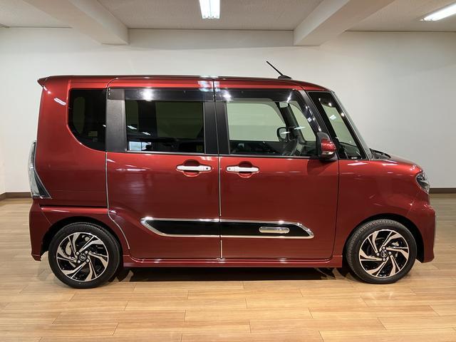 タントカスタムＲＳスタイルセレクション／１．３万キロ／９インチナビ１年間距離無制限保証／１．３万キロ／ターボエンジン／衝突軽減ブレーキ／９インチナビ／パノラマモニター／クルーズコントロール／両側電動スライドドア／ドラレコ／ＥＴＣ／シートヒーター／Ｂｌｕｅｔｏｏｔｈ（大阪府）の中古車