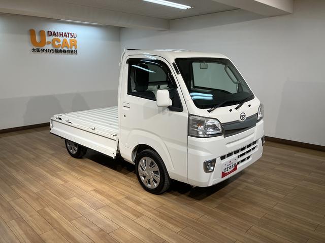 ハイゼットトラックＥＸＴ／１年保証／４ＷＤ／オートマ／ナビ／キーレス／フォグ／１年間距離無制限保証／切替式４ＷＤ／オートマチック／ナビ／キーレスエントリー／パワーウインド／作業灯／フォグランプ／テールゲートチェーン／Ｂｌｕｅｔｏｏｔｈ／フルセグＴＶ／（大阪府）の中古車