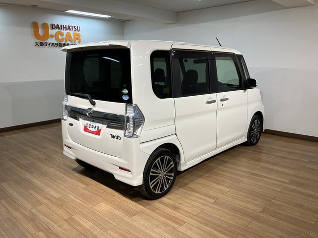 タントカスタムＲＳ　ＳＡ／１年保証／ターボ／ナビ／ドラレコ／ＥＴＣ１年間距離無制限保証／衝突軽減ブレーキ／ターボエンジン／両側電動スライドドア／ナビ／バックカメラ／ドラレコ／ＥＴＣ／ＬＥＤヘッドライト／１５インチアルミ／スマートキー／Ｂｌｕｅｔｏｏｔｈ／フルセグＴＶ（大阪府）の中古車