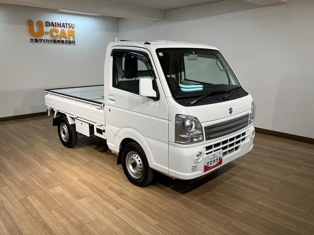キャリイトラックＫＸ／１年保証／３．９万キロ／４ＷＤ／オートマ／ＨＩＤ／１年間距離無制限保証／３．９万キロ／４ＷＤ／オートマチック／ディスチャージヘッドランプ／フォグランプ／エアコン／パワステ／パワーウインドウ／キーレスエントリー／ＣＤステレオ／早い者勝ちですよ！！！（大阪府）の中古車