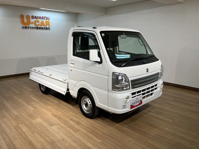 キャリイトラックＫＸ／１年保証／３．９万キロ／４ＷＤ／オートマ／ＨＩＤ／１年間距離無制限保証／３．９万キロ／４ＷＤ／オートマチック／ディスチャージヘッドランプ／フォグランプ／エアコン／パワステ／パワーウインドウ／キーレスエントリー／ＣＤステレオ／早い者勝ちですよ！！！（大阪府）の中古車