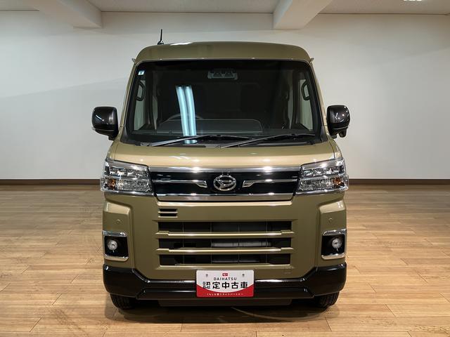 アトレーＲＳ／４ＷＤ／０．４万キロ／衝突軽減ブレーキ／両電動スライド新車保証継承／４ＷＤ／衝突軽減ブレーキ／ターボエンジン／ＬＥＤヘッドライト・フォグ／両側電動スライドドア／ＥＴＣ／スマートキー／オートエアコン／リアヒーター／（大阪府）の中古車
