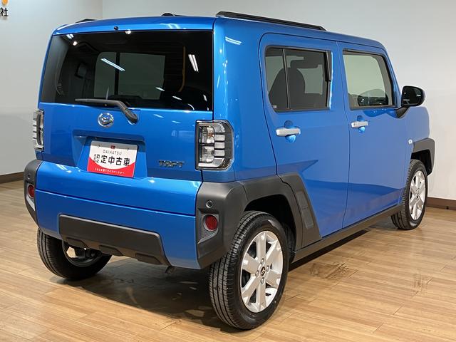 タフトＧ／１年保証／ナビ／ＥＴＣ／バックカメラ／Ｂｌｕｅｔｏｏｔｈ１年間距離無制限保証／純正ナビ／ＥＴＣ／バックカメラ／スマートキー／オートエアコン／ガラスルーフ／ＬＥＤヘッドライト・フォグ／電動Ｐブレーキ／Ｂｌｕｅｔｏｏｔｈ／フルセグＴＶ／ＤＶＤ／１５インチアルミ（大阪府）の中古車