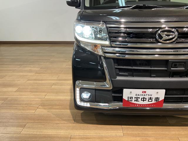 タントカスタムＲＳ　トップエディションＳＡII／１年保証／ナビ／１年間距離無制限保証／衝突軽減ブレーキ／ターボエンジン／純正ナビ／ドラレコ／Ｂｌｕｅｔｏｏｔｈ／フルセグＴＶ／バックカメラ／両側電動スライドドア／スマートキー／オートエアコン／１５インチアルミ／ＬＥＤ（大阪府）の中古車