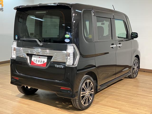 タントカスタムＲＳ　トップエディションＳＡII／１年保証／ナビ／１年間距離無制限保証／衝突軽減ブレーキ／ターボエンジン／純正ナビ／ドラレコ／Ｂｌｕｅｔｏｏｔｈ／フルセグＴＶ／バックカメラ／両側電動スライドドア／スマートキー／オートエアコン／１５インチアルミ／ＬＥＤ（大阪府）の中古車
