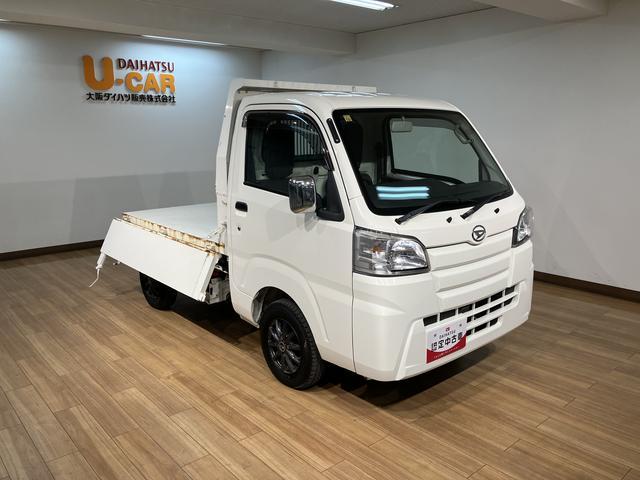 ハイゼットトラック多目的ダンプ１年保証／１．９万キロ／ＰＴＯ／４ＷＤ／キーレス１年間距離無制限保証／１．９万キロ／ＰＴＯダンプ／４ＷＤ／ナビ／パワーウインドウ／キーレスエントリー／エアコン／パワステ／外品アルミ／作業灯／（大阪府）の中古車