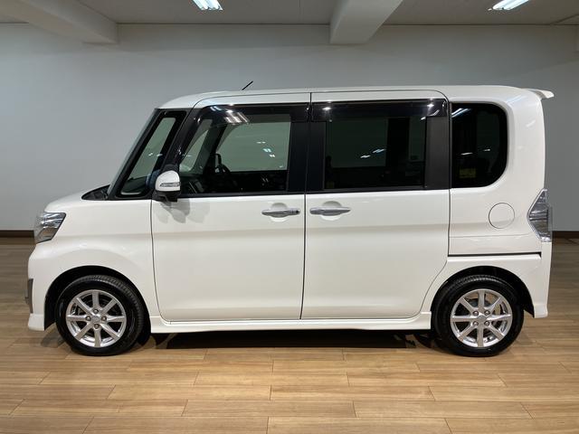 タントカスタムＸ　ＳＡ／１年保証／ナビ／ＥＴＣ／電動スライド／１年間距離無制限保証／衝突軽減ブレーキ／ナビ／ＥＴＣ／電動スライドドア／スマートキー／オートエアコン／ＬＥＤヘッドライト／１４インチアルミホイール／横滑り防止装置／Ｂｌｕｅｔｏｏｔｈ／フルセグＴＶ／（大阪府）の中古車