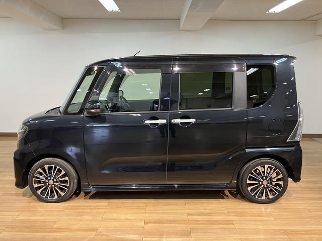 タントカスタムＲＳセレクション　９インチナビ　ＥＴＣ　前後ドラレコ９インチナビゲーション　バックカメラ　ＥＴＣ車載器　ナビ連動前後ドライブレコーダー　両側電動スライドドア　ＬＥＤヘッドライト　ＬＥＤフォグランプ　キーフリーキー　プッシュスタート　クルーズコントロール（大阪府）の中古車