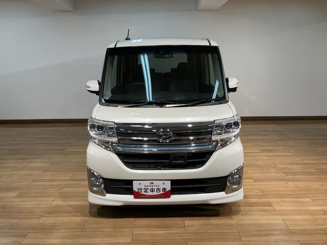 タントカスタムＲＳ　トップエディションＳＡ　ナビ／バックカメラナビゲーション　バックカメラ　フロントドライブレコーダー　ターボ　両側電動スライドドア　ＬＥＤヘッドライト　衝突回避支援ブレーキ　スマートアシスト　１年間走行距離無制限保証（大阪府）の中古車
