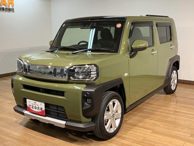 タフトＧターボ　クロムベンチャーターボ／ナビ／ナビ連動前後ドラレコ／ＥＴＣ車載器／パノラマバックカメラ／クルーズコントロール／ＬＥＤヘッドライト／ＬＥＤフォグ／コーナーセンサー／プッシュボタンスタート／キーフリーシステム（大阪府）の中古車