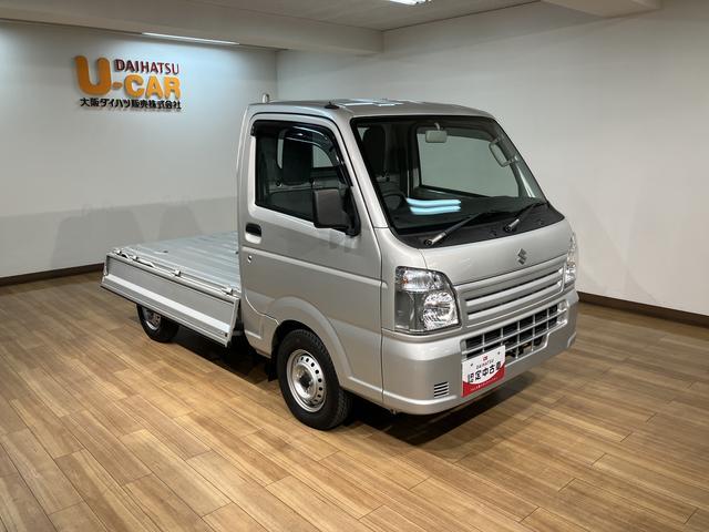 キャリイトラックＫＣエアコン・パワステ１年間距離無制限保証／車検整備渡し／１．４万キロ／２ＷＤ／オートマ／エアコン／パワステ／ＡＭ／ＦＭラジオ／（大阪府）の中古車