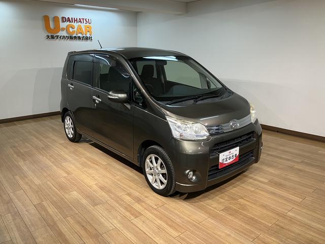 ムーヴカスタム X1年間距離無制限保証/ディスチャージヘッドランプ/ダイハツ正規ディーラー/オートエアコン/プッシュボタンスタート/純正アルミホイール/キーフリーシステム/アイドリングストップ(大阪府)の中古車