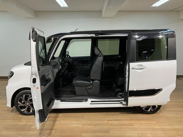 タントカスタムＸセレクション　ナビ／ドラレコ／全方位カメラナビゲーション　全方位カメラ　ナビ連動型前後ドライブレコーダー　ＥＴＣ車載器　ＬＥＤヘッドライト　キーフリーシステム　プッシュスタート　両側電動スライドドア　シートヒーター（大阪府）の中古車