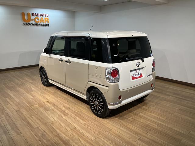 ムーヴキャンバスGメイクアップリミテッド SAIII8インチナビ/パノラマバックカメラ/ETC/ナビ連動フロントドラレコ/両側電動スライドドア/LEDヘッドライト/オートライト/プッシュボタンスタート/キーフリーシステム/アルミホイール(大阪府)の中古車