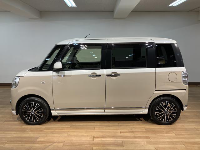 ムーヴキャンバスGメイクアップリミテッド SAIII8インチナビ/パノラマバックカメラ/ETC/ナビ連動フロントドラレコ/両側電動スライドドア/LEDヘッドライト/オートライト/プッシュボタンスタート/キーフリーシステム/アルミホイール(大阪府)の中古車