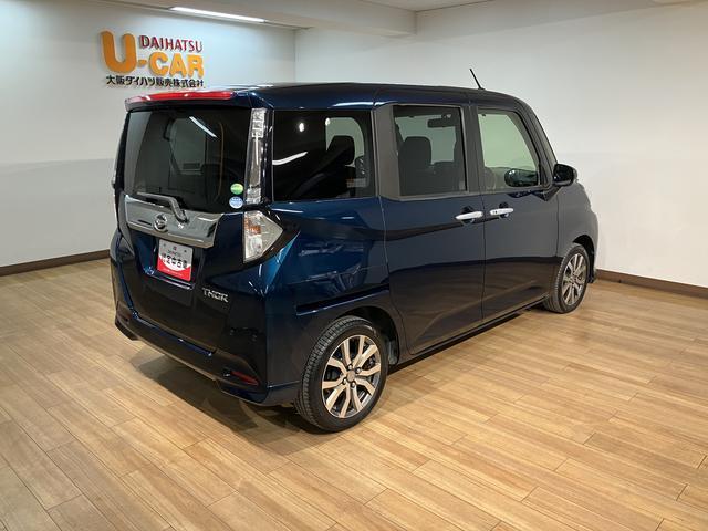 トールカスタムG ターボ SAIII9インチナビ/パノラマバックカメラ/ETC/ドラレコ/フリップダウン/両側電動スライドドア/LEDヘッドライト/ターボ/コーナーセンサー/前席シートヒーター/衝突軽減ブレーキ(大阪府)の中古車