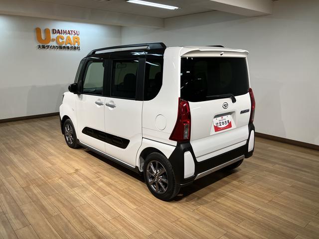 タントファンクロスナビ／バックカメラ／ＬＥＤヘッドライト／ＬＥＤフォグ／前席シートヒーター／両側電動スライドドア／コーナーセンサー／プッシュボタンスタート／キーフリー／アルミホイール（大阪府）の中古車