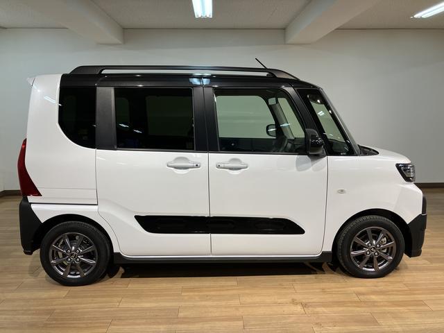 タントファンクロスナビ／バックカメラ／ＬＥＤヘッドライト／ＬＥＤフォグ／前席シートヒーター／両側電動スライドドア／コーナーセンサー／プッシュボタンスタート／キーフリー／アルミホイール（大阪府）の中古車