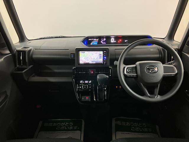 タントカスタムＸ　ナビ／前後ドラレコ／全方位カメラ／認定中古車ナビゲーション　全方位カメラ　ナビ連動型前後ドライブレコーダー　両側電動スライドドア　ＬＥＤヘッドライト　スマートキー　シートヒーター　衝突回避支援ブレーキ　１年間走行距離無制限保証（大阪府）の中古車