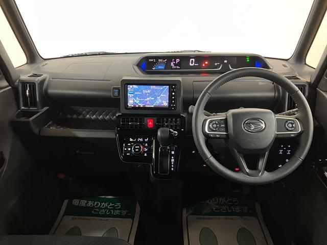 タントカスタムＲＳスタイルセレクションターボ　ナビゲーション　ナビ連動前後ドラレコ　ＥＴＣ車載器　クルーズコントロール　両側電動スライドドア　シートヒーター　スマートキー　プッシュスタート　コーナーセンサー　ダイハツ認定中古車（大阪府）の中古車