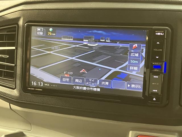 ミライースＸ　ＳＡIII　ナビ／ＥＴＣ車載器／ＬＥＤヘッドライトナビ／Ｂｌｕｅｔｏｏｔｈ／ＥＴＣ車載器／ＬＥＤヘッドライト／コーナーセンサー／キーレスエントリー／衝突軽減ブレーキ／電動格納ドアミラー／アイドリングストップ／パワーウィンドウ／パワーステアリング（大阪府）の中古車