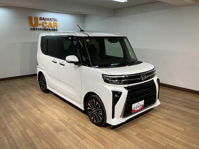 タントカスタムＲＳ　１０インチナビ／前後ドラレコ／ターボターボ／１０インチナビ／ナビ連動前後ドラレコ／バックカメラ／ＥＴＣ車載器／クルーズコントロール／前席シートヒーター／両側電動スライドドア／コーナーセンサー／プッシュボタンスタート／スマートキー（大阪府）の中古車