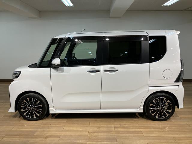 タントカスタムＲＳ　１０インチナビ／前後ドラレコ／ターボターボ／１０インチナビ／ナビ連動前後ドラレコ／バックカメラ／ＥＴＣ車載器／クルーズコントロール／前席シートヒーター／両側電動スライドドア／コーナーセンサー／プッシュボタンスタート／スマートキー（大阪府）の中古車