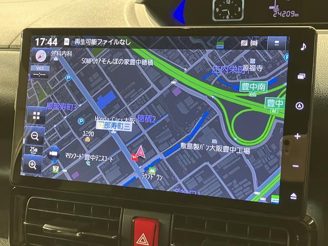 タントカスタムＲＳ１０インチナビ／パノラマバックカメラ／クルーズコントロール／ＥＴＣ／ターボ／ナビ連動前後ドラレコ／両側電動スライドドア／ＬＥＤヘッドライト／コーナーセンサー／前席シートヒーター／プッシュボタンスタート（大阪府）の中古車