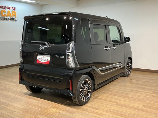 タントカスタムＲＳ１０インチナビ／パノラマバックカメラ／クルーズコントロール／ＥＴＣ／ターボ／ナビ連動前後ドラレコ／両側電動スライドドア／ＬＥＤヘッドライト／コーナーセンサー／前席シートヒーター／プッシュボタンスタート（大阪府）の中古車