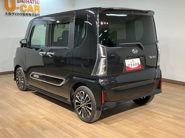 タントカスタムＲＳ１０インチナビ／パノラマバックカメラ／クルーズコントロール／ＥＴＣ／ターボ／ナビ連動前後ドラレコ／両側電動スライドドア／ＬＥＤヘッドライト／コーナーセンサー／前席シートヒーター／プッシュボタンスタート（大阪府）の中古車