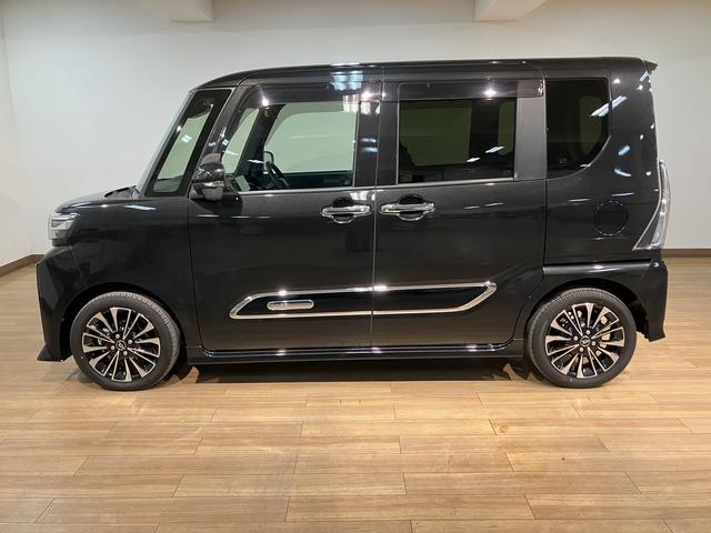 タントカスタムＲＳ１０インチナビ／パノラマバックカメラ／クルーズコントロール／ＥＴＣ／ターボ／ナビ連動前後ドラレコ／両側電動スライドドア／ＬＥＤヘッドライト／コーナーセンサー／前席シートヒーター／プッシュボタンスタート（大阪府）の中古車