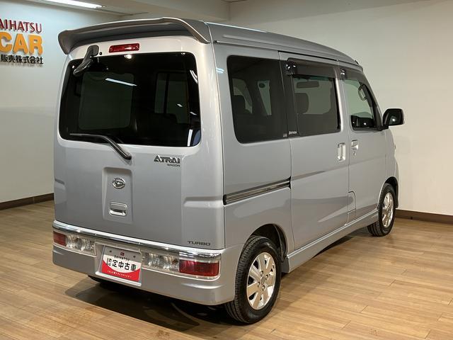 アトレーワゴンカスタムターボＲＳリミテッド　ナビ／ＥＴＣ車載器ターボ　ナビゲーション　ＥＴＣ車載器　両側スライド片側電動スライドドア　ディスチャージヘッドライト　リヤサテライトスピーカー　キーレスエントリー　オートエアコン　リヤアンダーミラー　車検整備付き（大阪府）の中古車