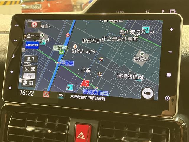 タントカスタムRSスタイルセレクション 9インチナビ/前後ドラレコターボ 9インチナビゲーション バックカメラ 前後ドライブレコーダー ETC車載器 両側電動スライドドア LEDヘッドライト LEDフォグランプ 車検整備付き ダイハツ認定中古車(大阪府)の中古車