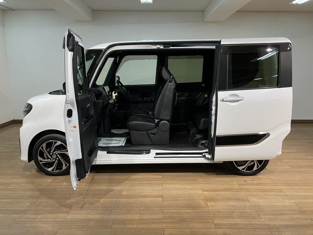 タントカスタムRSスタイルセレクション 9インチナビ/前後ドラレコターボ 9インチナビゲーション バックカメラ 前後ドライブレコーダー ETC車載器 両側電動スライドドア LEDヘッドライト LEDフォグランプ 車検整備付き ダイハツ認定中古車(大阪府)の中古車