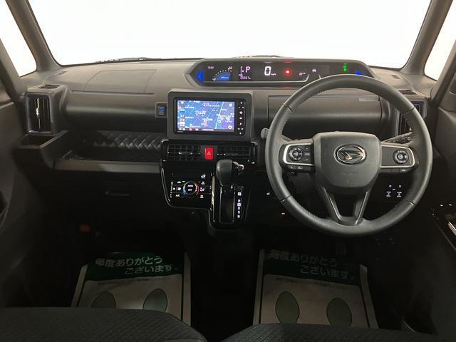 タントカスタムRSナビ/バックカメラ/ナビ連動前後ドラレコ/ETC/ターボ/クルコン/シートヒーター/両側電動スライドドア/スマートアシスト/プッシュボタンスタート/スマートキー/LEDヘッドライト(大阪府)の中古車