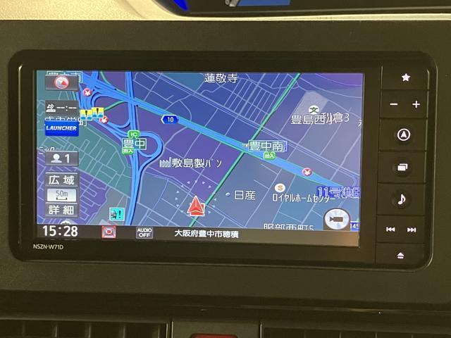 タントカスタムRSナビ/バックカメラ/ナビ連動前後ドラレコ/ETC/ターボ/クルコン/シートヒーター/両側電動スライドドア/スマートアシスト/プッシュボタンスタート/スマートキー/LEDヘッドライト(大阪府)の中古車