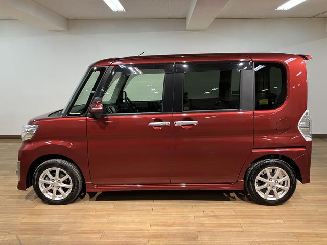 タントカスタムＸ　ナビ／バックカメラ／ドラレコナビ　バックカメラ　Ｆドラレコ　ＥＴＣ車載器　ＬＥＤヘッドライト　両側電動スライドドア　オートエアコン　電動格納ドアミラー　ダイハツ認定中古車　１年間走行距離無制限（大阪府）の中古車