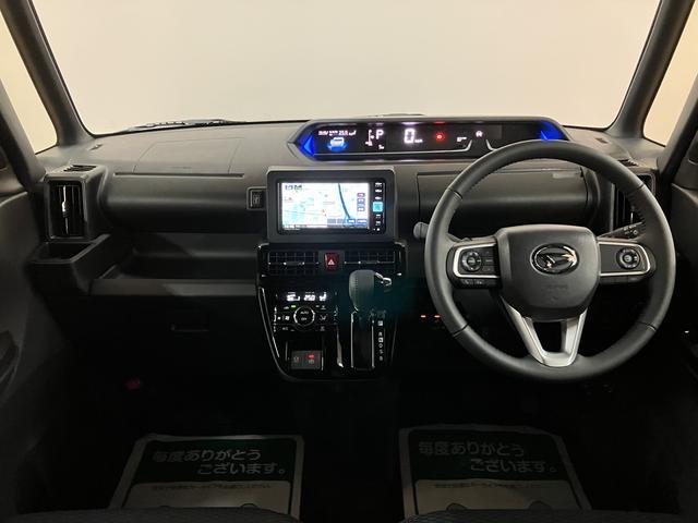 タントカスタムＲＳリミテッド　届出済未使用車／ナビ／ＥＴＣ車載器令和７年式届出済未使用車　純正ナビ　バックカメラ　ＥＴＣ車載器　クルーズコントロール　ターボ　ＬＥＤヘッドライト　両側電動スライドドア　　シートヒーター　キーフリーシステム　プッシュスタート（大阪府）の中古車