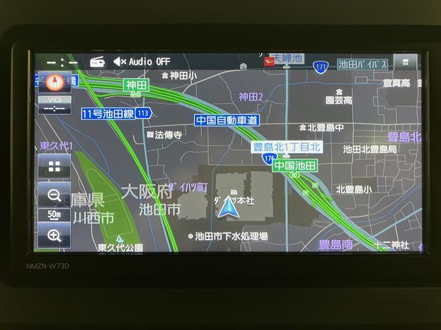 タントカスタムＸ　ナビ／バックカメラ／ＥＴＣ車載器ナビゲーション　バックカメラ　ＥＴＣ車載器　ＬＥＤヘッドライト　両側電動スライドドア　スマートキー　プッシュスタート　コーナセンサー　スマアシ　サポカーＳ＜ワイド＞（大阪府）の中古車