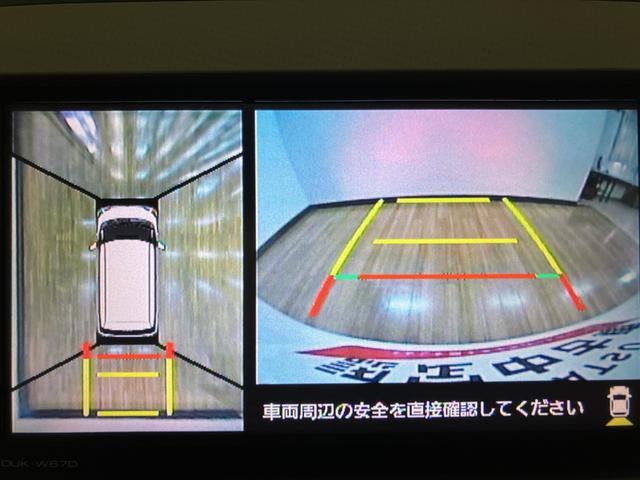 ムーヴキャンバスＸリミテッドメイクアップ　ＳＡIIＣＤ／ＤＶＤチューナー／パノラマカメラ／ＥＴＣ車載器／１年間距離無制限保証／衝突軽減ブレーキ／両側電動スライドドア／プッシュボタンスタート／キーフリーシステム／アイドリングストップ（大阪府）の中古車