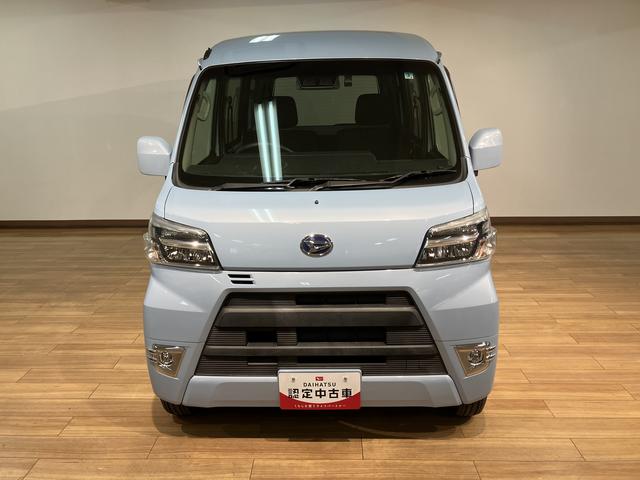 ハイゼットカーゴクルーズターボＳＡIII　ターボ／ナビ／ドラレコ／ＥＴＣ１年間距離無制限保証／ターボ／ナビ／Ｂｌｕｅｔｏｏｔｈ／ドライブレコーダー／ＥＴＣ／ＬＥＤヘッドランプ／キーレスエントリー／電動格納ドアミラー／オートライト／衝突軽減ブレーキ（大阪府）の中古車