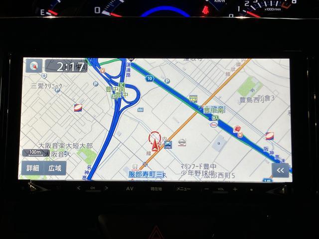 タントカスタムX トップエディションSAIII ナビ/ドラレコナビ バックカメラ ETC車載器 ドライブレコーダー LEDヘッドライト 両側スライド片側電動スライドドア シートヒーター スマートアシスト3 1年間走行距離無制限保証 点検整備付き(大阪府)の中古車