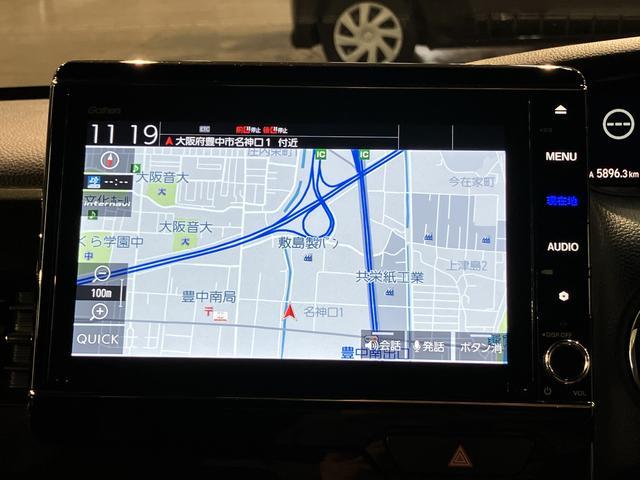 N−BOXカスタムG・Lホンダセンシング8インチナビ バックカメラ 前後ドラレコ ETC車載器 両側スライド片側電動スライドドア LEDヘッドライト ホンダセンシング 1年間走行距離無制限保証(大阪府)の中古車