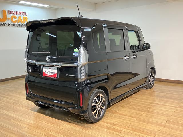 N−BOXカスタムG・Lホンダセンシング8インチナビ バックカメラ 前後ドラレコ ETC車載器 両側スライド片側電動スライドドア LEDヘッドライト ホンダセンシング 1年間走行距離無制限保証(大阪府)の中古車