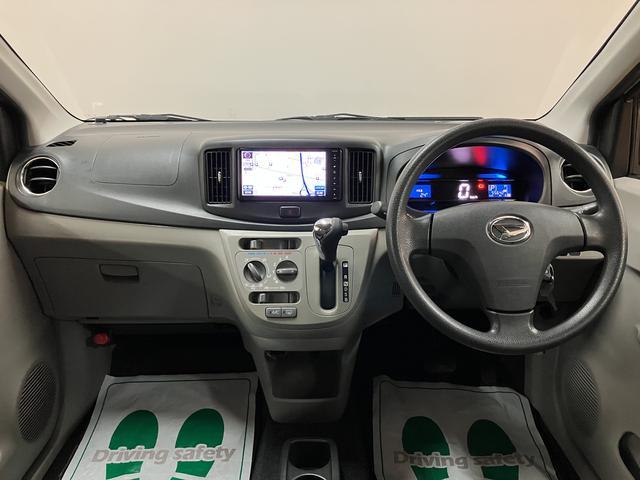 ミライースＸｆ　ＳＡ　４ＷＤ／ナビ／衝突軽減ブレーキ４ＷＤ／ナビ／Ｂｌｕｅｔｏｏｔｈ／キーレスエントリー／衝突軽減ブレーキ／１年間距離無制限保証／電動格納ドアミラー／アイドリングストップ／エアコン／パワステ／パワーウィンドウ／エアバッグ（大阪府）の中古車