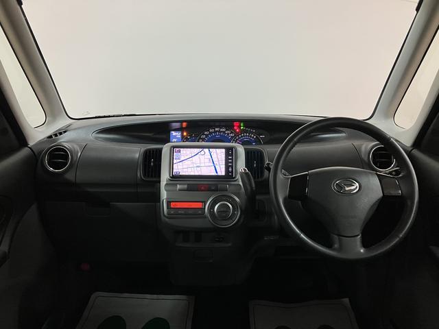 タントカスタムＸナビゲーション　ＥＴＣ車載器　ディスチャージヘッドライト　電動スライドドア　オートエアコン　キーフリーシステム　スペアタイヤ　１年間走行距離無制限保証（大阪府）の中古車