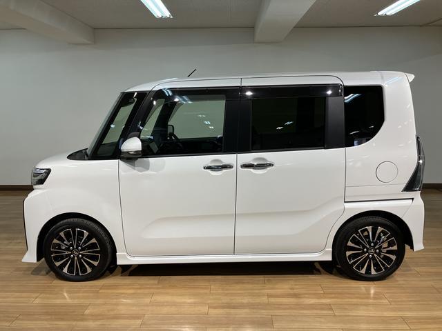 タントカスタムＲＳ１０インチナビ　バックカメラ　ＥＴＣ車載器　前後ドライブレコーダー　ターボ　ＬＥＤヘッドライト　両側電動スライドドア　スマートアシスト　シートヒーター　スマートキー（大阪府）の中古車